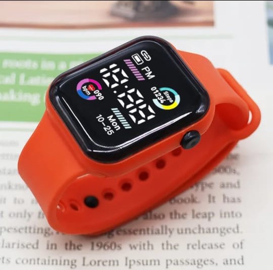 Smart Fitness Watch – Orange