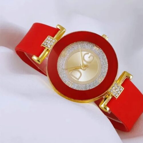Red & Gold Luxury Watch